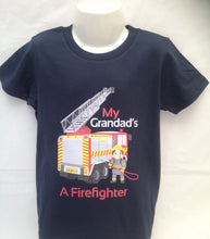 Load image into Gallery viewer, My Grandad&#39;s a Firefighter T-Shirt
